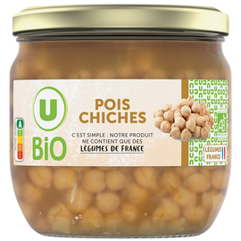 U BIO Pois chiches - Bocal 215g