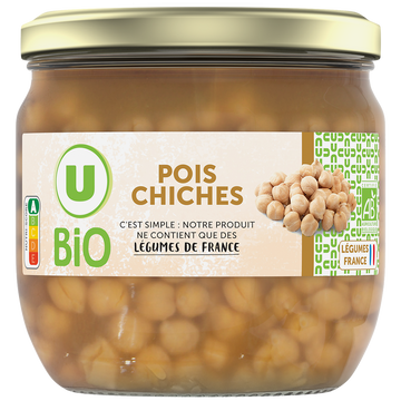 U BIO Pois chiches - Bocal 215g