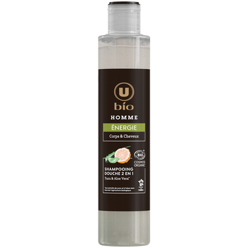 U BIO Shampooing douche energie yuzu&aloe vera 250ml