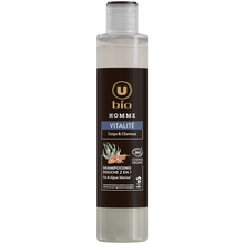 U BIO Shampooing douche vitalite pin&aloe vera 250ml