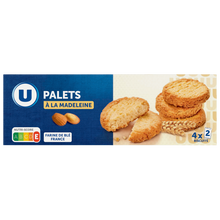 U Palets à la madeleine U, 125g