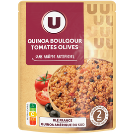 U Quinoa boulgour tomates olives st micro-ondable 2' 250g