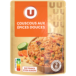 U Couscous aux épices douces sachet micro-ondable 2' 250g