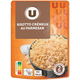 U Risotto crémeux au parmesan sachet micro ondable 2' 250g