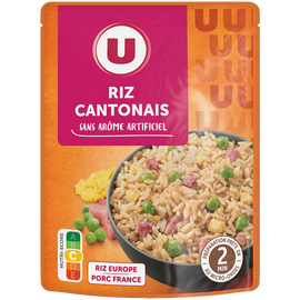 U Riz cantonais micro-ondable 2' 250g