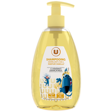 U Shampooing démêlant Enfant, Parfum vanille - Pompe 490ml