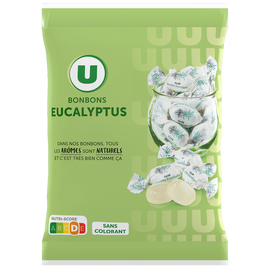 U Bonbon menthe eucalyptus 210g