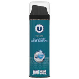 U Gel à raser homme barbe difficile - Atomiseur 200ml