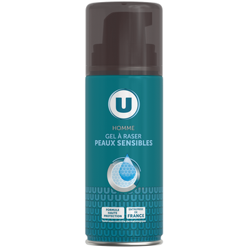 U Gel à raser homme peaux sensibles - 75ml