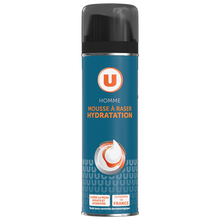 U Mousse à raser homme hydratante - Atomiseur 250ml