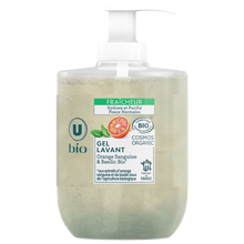 U BIO Crème lavante bio fraicheur orange sanguine basilic 300ml