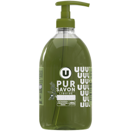 U Savon liquide olive romarin flacon 500ml