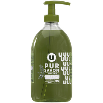 U Savon liquide olive romarin flacon 500ml