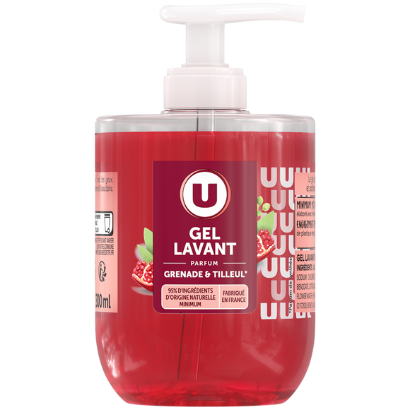 U Gel lavant grenade tilleul 300ml