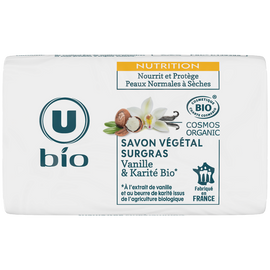 U BIO Savon vanille karité 100g