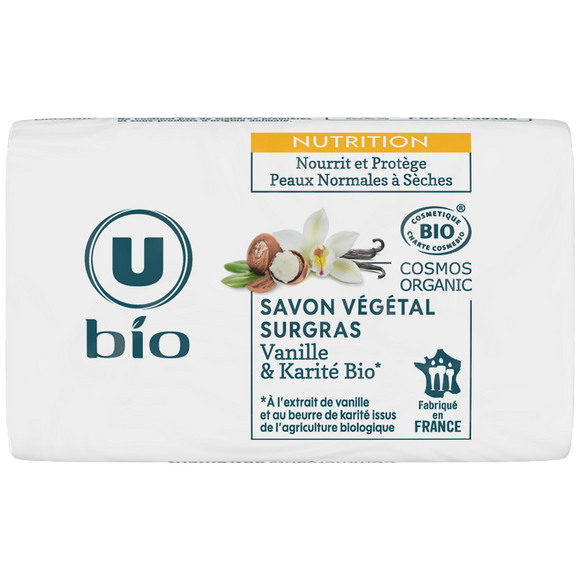 U BIO Savon vanille karité 100g