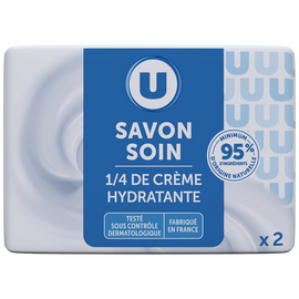 U Savon soin crème hydratante, 2x100g