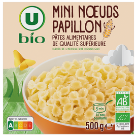 U BIO Mini noeuds papillon, étui carton de 500g
