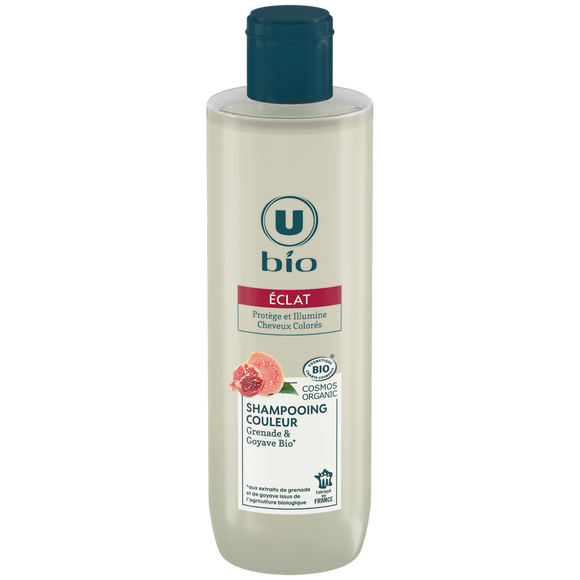 U BIO Shampooing Cheveux colorés, grenade goyave - 250 ml