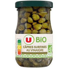 U BIO Capres au vinaigre  bocal 60g