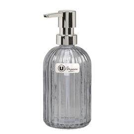 U MAISON Distributeur savon verre - Gris
