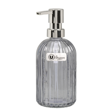 U MAISON Distributeur savon verre - Gris