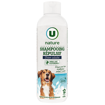 U NATURE Shampooing répulsif pour chien 200ml