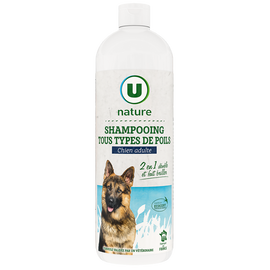 U NATURE Shampooing tous types poils 500ml