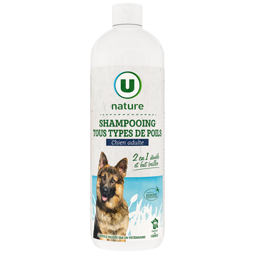 U NATURE Shampooing tous types poils 500ml