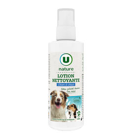 U NATURE Lotion nettoyante chien et chiot 200ml