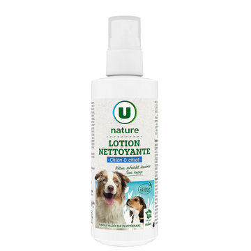 U NATURE Lotion nettoyante chien et chiot 200ml