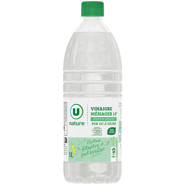 U NATURE Vinaigre ménager parfum menthe 14°