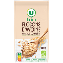 U BIO Flocons d'avoine, paquet 500g