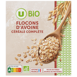 U BIO Flocons d'avoine paquet 500g