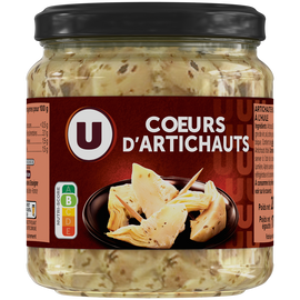 U Artichauts en quartiers marinés à l'huile 280g
