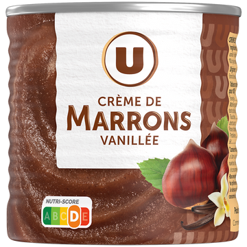 U Crème de marrons boîte 1/2 500g