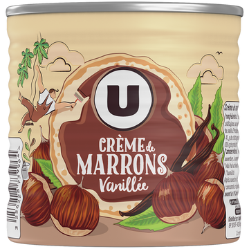 U Crème de marrons boîte 1/2 500g