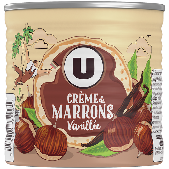 U Crème de marrons boîte 1/2 500g