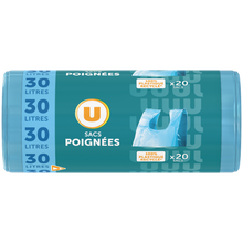 U Sacs poubelle à poignées - 30L - x20