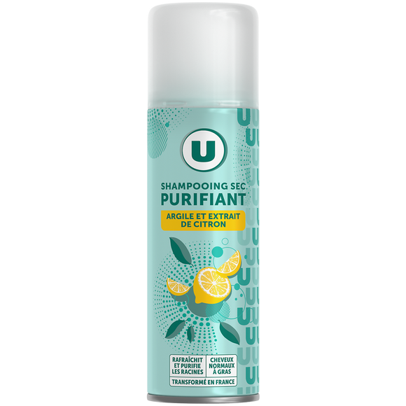 U Shampooing sec purifiant Cheveux normaux à gras - 150ml
