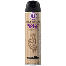 U Laque coiffante Fixation forte - Atomiseur 300ml