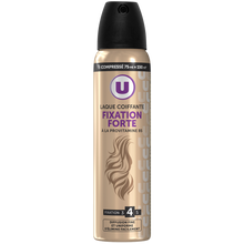U Laque coiffante Fixation forte - 75ml