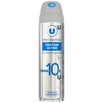 U Spray coiffant fixation extrême - Bombe 250ml