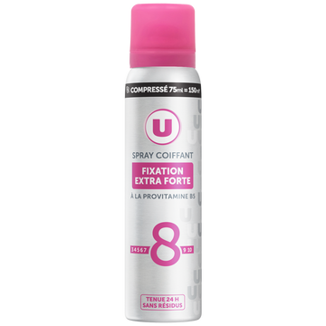 U Spray compressé fixation extra forte 75ml(=150ml)