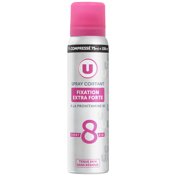 U Spray compressé fixation extra forte 75ml(=150ml)