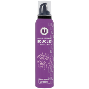 U Mousse coiffante boucles - Bombe 200ml