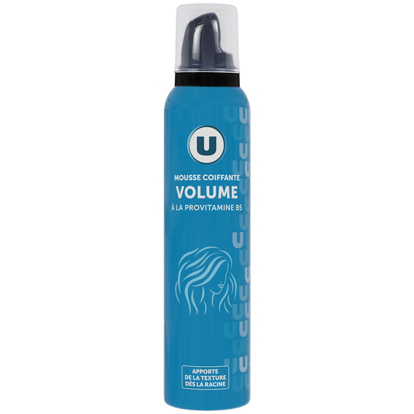 U Mousse coiffante volume - Bombe 200ml