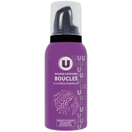 U Mousse coiffante boucles - 100ml