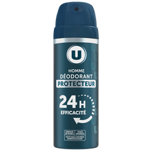 U Déodorant homme protecteur peaux sensibles 24h, 200ml
