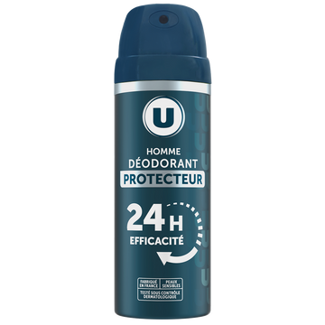 U Déodorant homme protecteur peaux sensibles 24h, 200ml